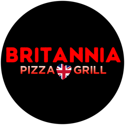 Britannia Pizza and Grill logo.